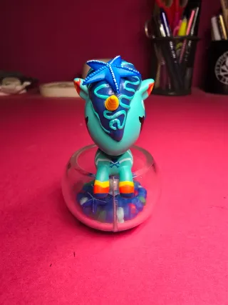 Tokidoki Neon Reef Mermicorno - Groovy Coral