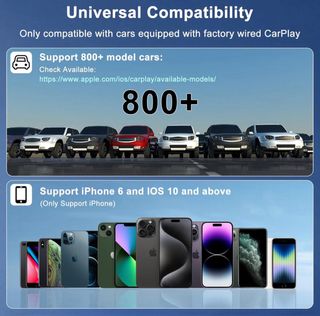 Adaptador CarPlay para Coche