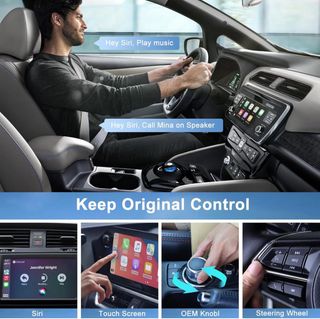 Adaptador CarPlay para Coche