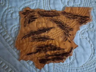 3 Mapas de España de Plástico