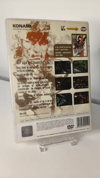 🇪🇸 Metal Gear Solid 2 PS2 (PlayStation 2)