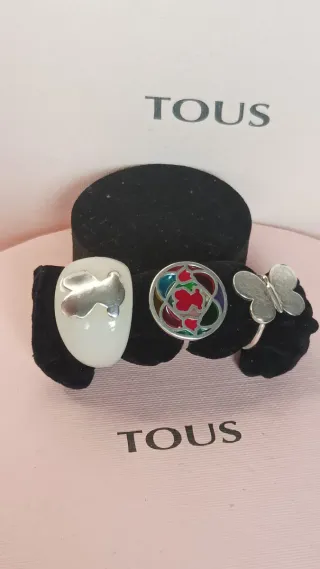 Lote 3 Anillos Tous de plata