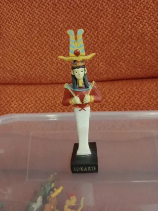 Statuetta divinità egizia Sokaris Hachette