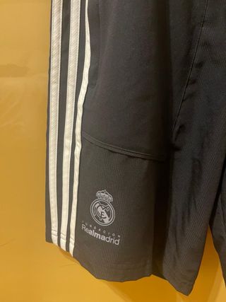 Pantalón corto Adidas Negro con bolsillos