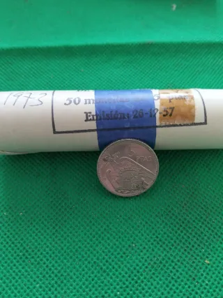 Cartucho 5 Pesetas 1957