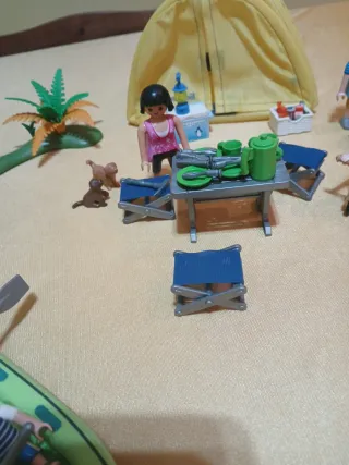 Playmobil Set Camping