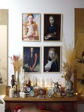 Dipinto olio su tela applicata su tavola 60x40 202