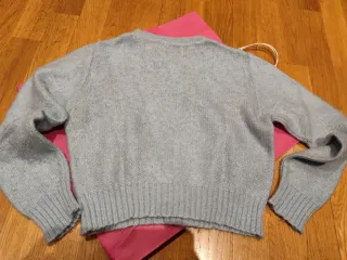 Jersey lana azul clarito, talla M, marca Torradas