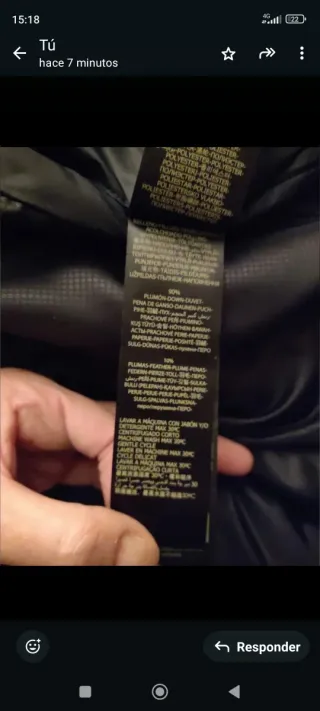 Chaqueta/ Abrigo Pedro del Hierro Hombre Azul