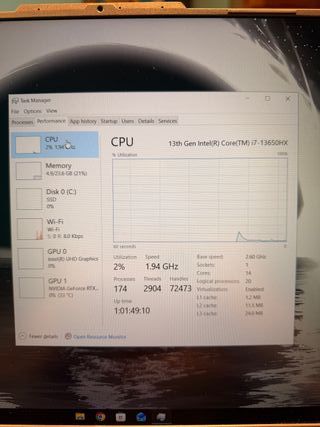 PC Gaming ASUS i7 13th Gen RTX 4050 24GB RAM