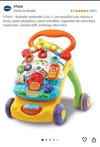 Andador correpasillo  Vtech 2 en 1