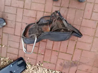 Asiento Harley Shovelhead , panhead, biplaza