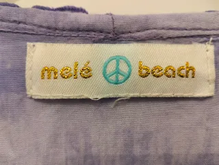 Vestido largo tie-dye talla única