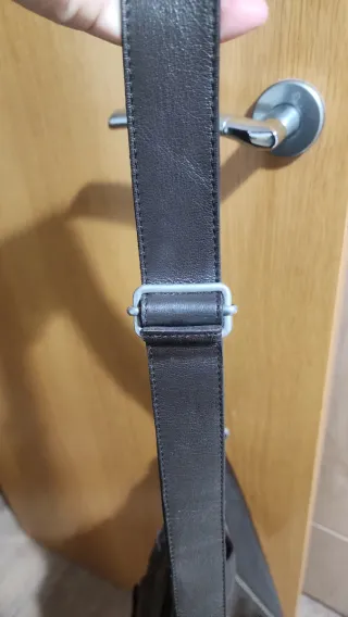 Bolso Piel Mandarina Duck Marrón Nuevo