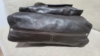 Bolso Piel Mandarina Duck Marrón Nuevo