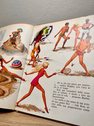 Raro Libro Barbie al Mare (1976) – Giunti Marzocco