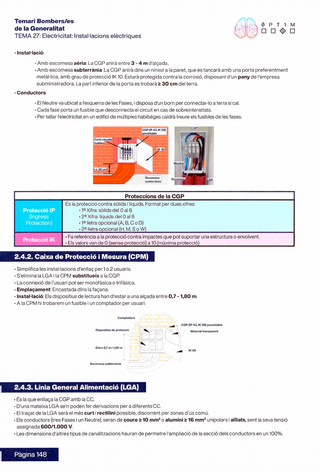 Temari Bombers de la Generalitat Òptim Academia