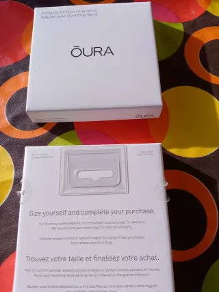 Kit Tallas Oura Ring Gen3 Negro