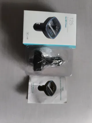Transmisor FM Bluetooth Coche T25