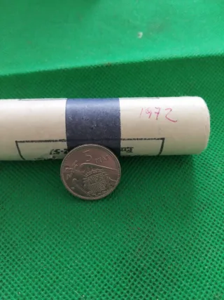 Cartucho franco 5 Pesetas 1972