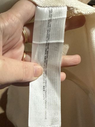 Camisa Mango Viscosa Marfil