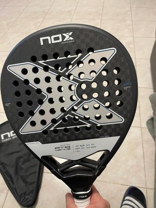 Pala Padel NOX Tapia 12K