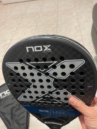 Pala Padel NOX Tapia 12K