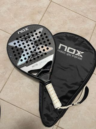 Pala Padel NOX Tapia 12K