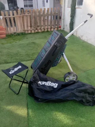 Bolsa de golf y silla plegable KinBag