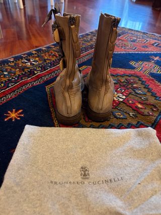 Stivaletti Brunello Cucinelli Pelle Marrone