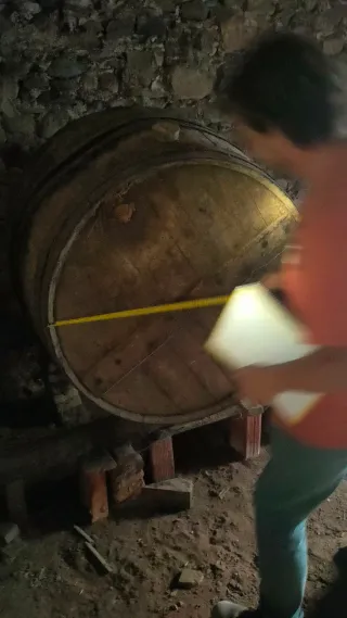 Botas de vino antiguas