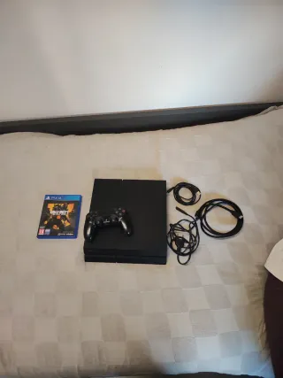 PS4 (PlayStation 4) + Call of Duty y mando negro
