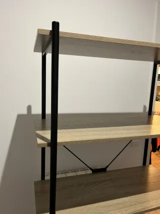 Estantería Metálica y Madera