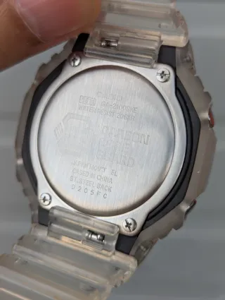 Orologio Casio G-Shock Uomo Quadrante Grigio