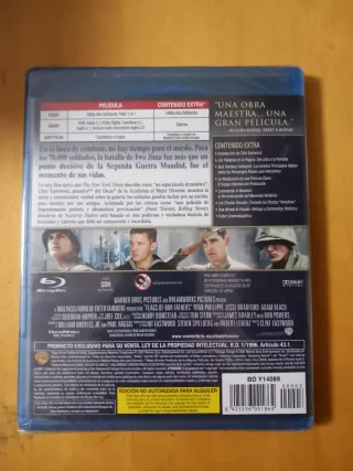 pelicula nueva Blu-ray Banderas de Nuestros Padres
