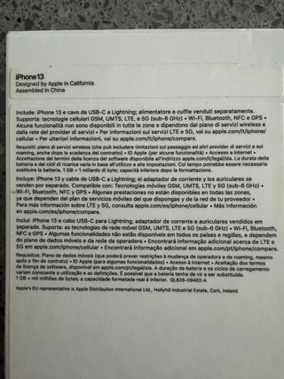 iPhone 13 128GB Blanco 74% Batería