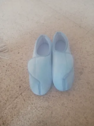 Zapatillas cómodas azul talla 39.5