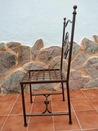 6 Sillas Hierro color Cobre