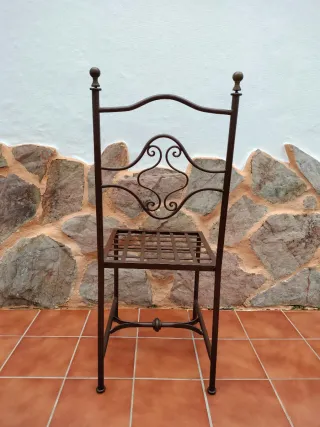 6 Sillas Hierro color Cobre