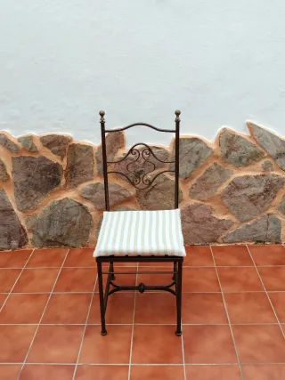 6 Sillas Hierro color Cobre