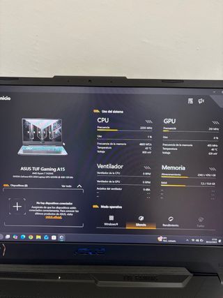 ASUS TUF Gaming A15 - GARANZIA