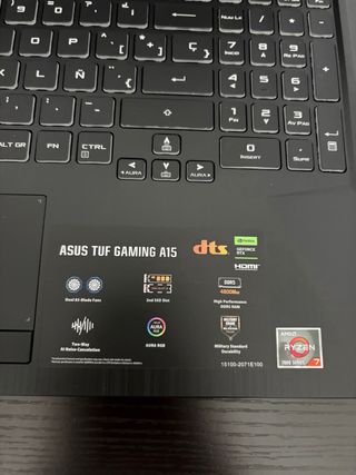 ASUS TUF Gaming A15 - GARANZIA