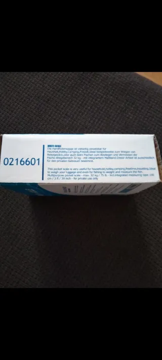 Balanza de equipaje con cinta métrica