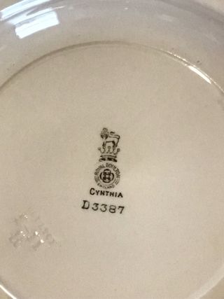 Servizio piatti Royal Doulton Cynthia D3387