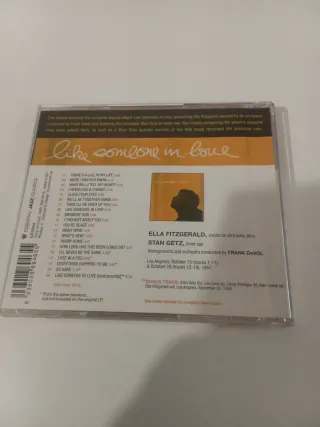 Ella Fitzgerald Like Someone In Love Jazz
