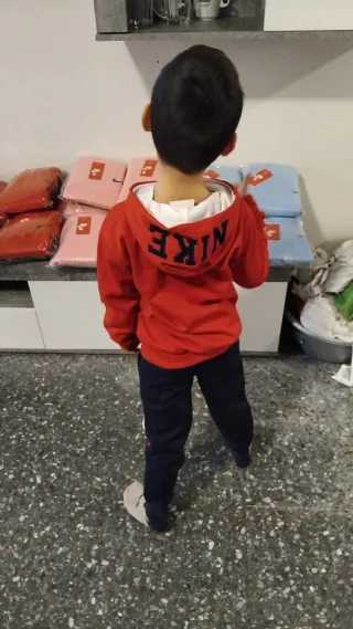 Conjunto chándal algodón niñ@