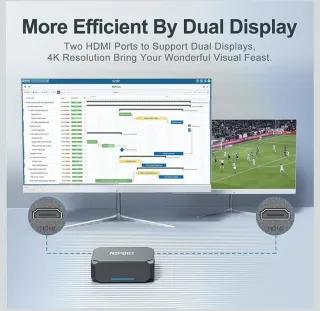 Mini PC NIPOGI Intel Celeron