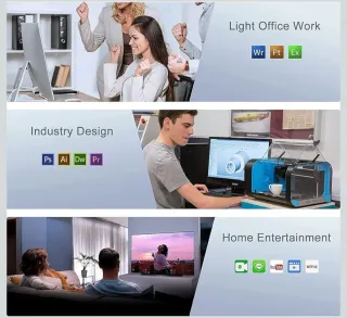 Mini PC NIPOGI Intel Celeron