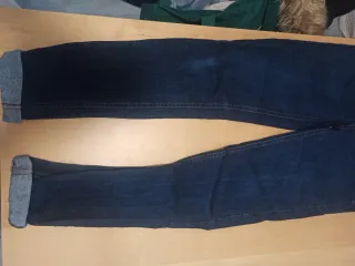 Pantalón vaquero skinny hombre de color  azul