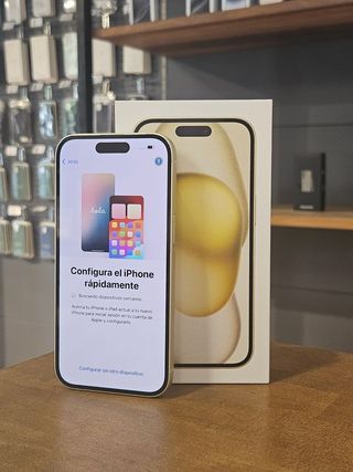 IPHONE 15 128GB AMARILLO BATERIA 100%